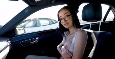 Scarlett Bloom has her Ebony pussy filled to max capacity